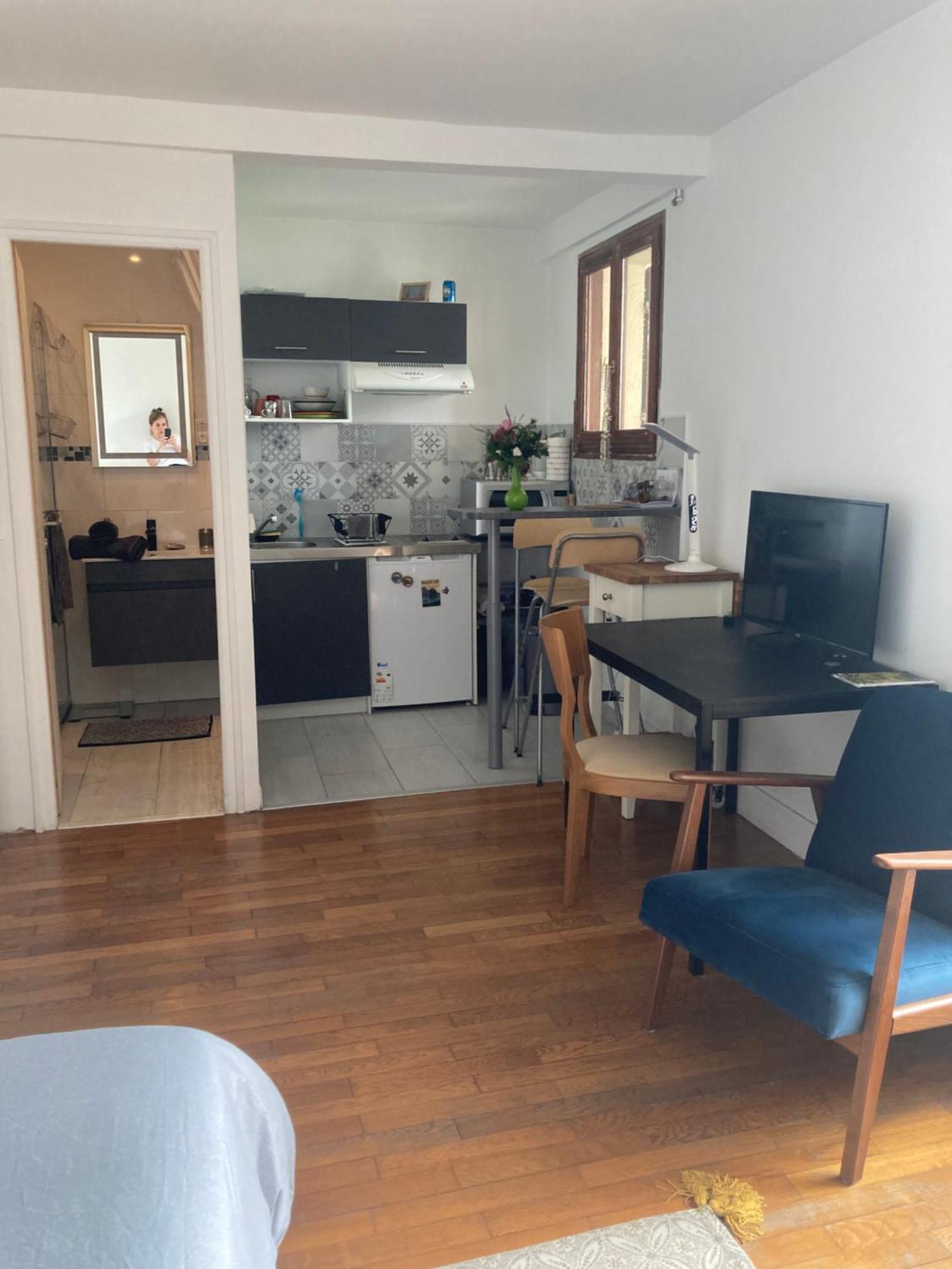 Studio Avec Terrasse Sur Jardin Fontenay-sous-Bois Kültér fotó