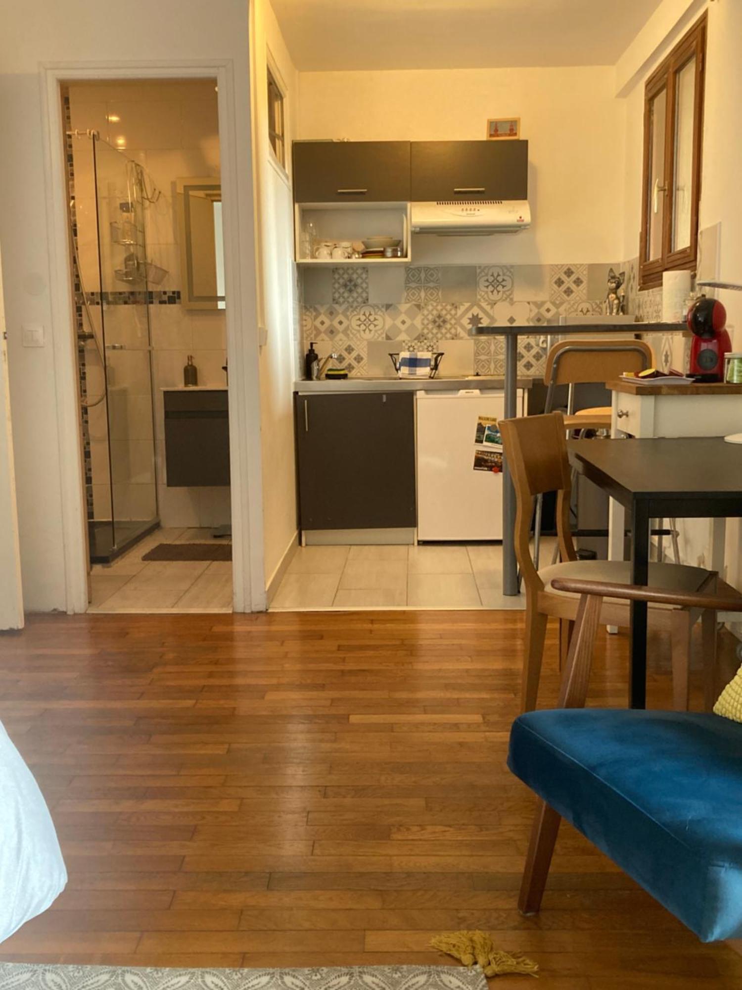 Studio Avec Terrasse Sur Jardin Fontenay-sous-Bois Kültér fotó